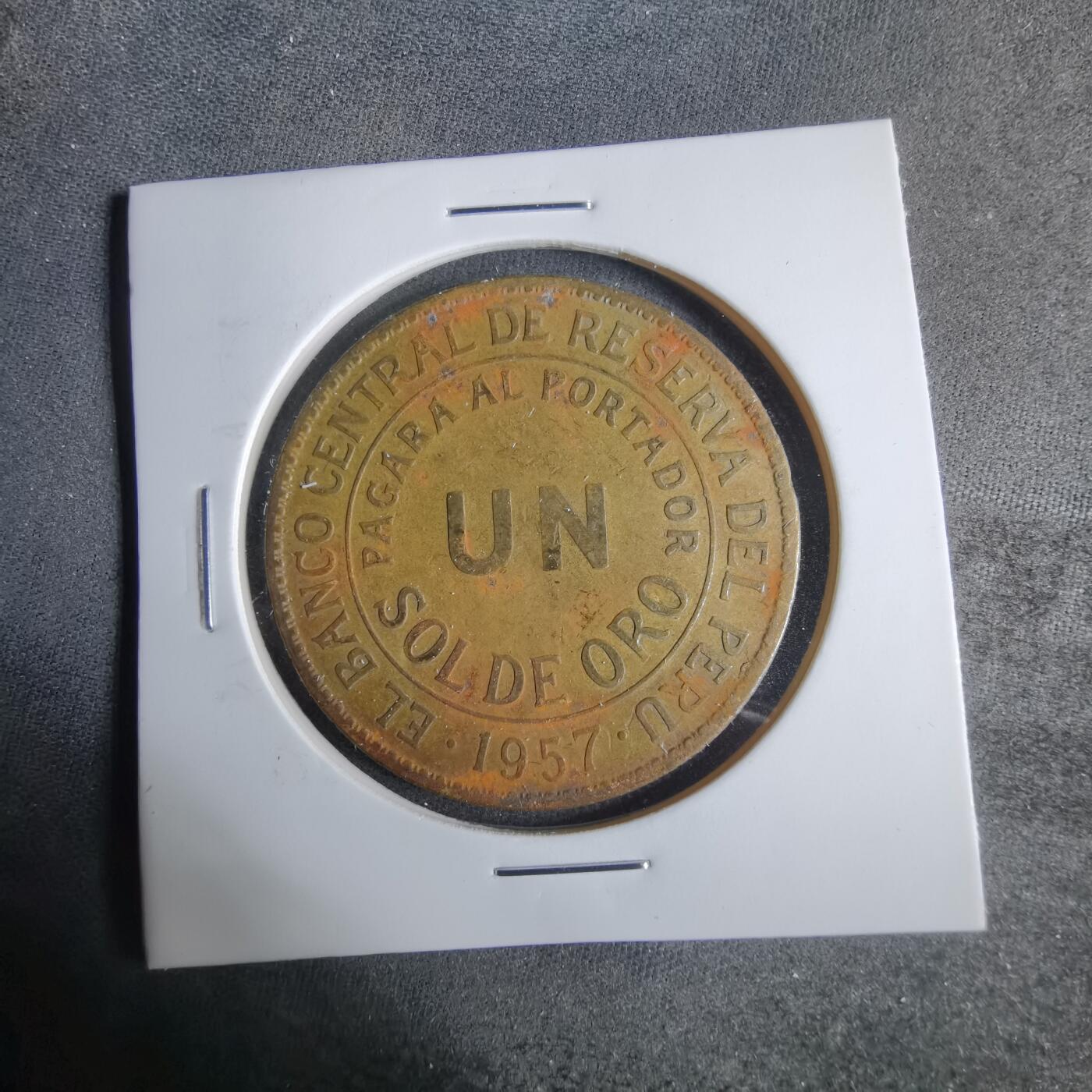 沼泽如烟--第921场 秘鲁1957年1索尔