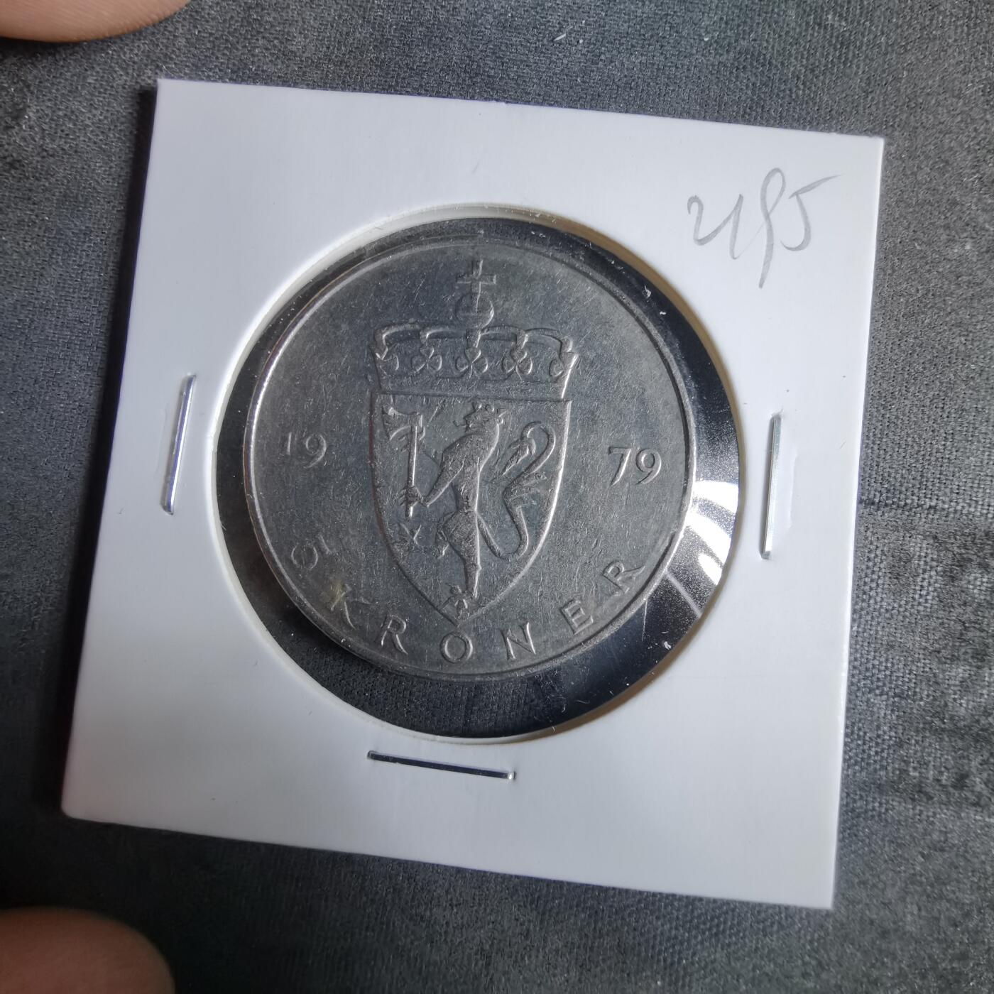 沼泽如烟--第921场 挪威1979年5克朗