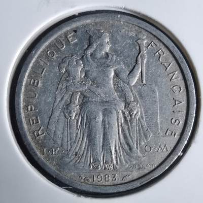 沼泽如烟--第921场 - 法属波利尼西亚1983年2法郎