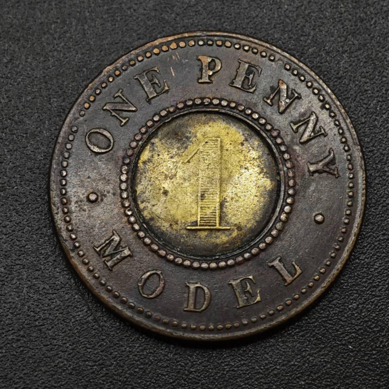 【淘币小摊】实时拍第八百一十八拍   散币小银币场   满百包邮可预留二周 每周一统一发货   英国维多利亚一便士双色币