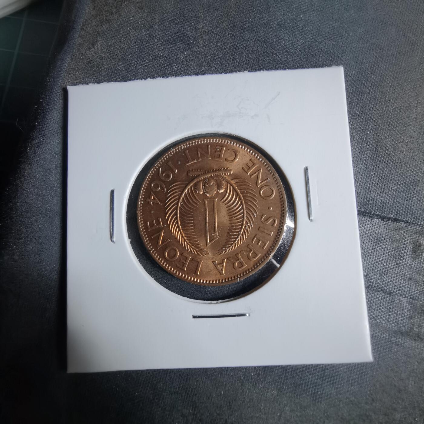 沼泽如烟--第921场 塞拉利昂1964年一分