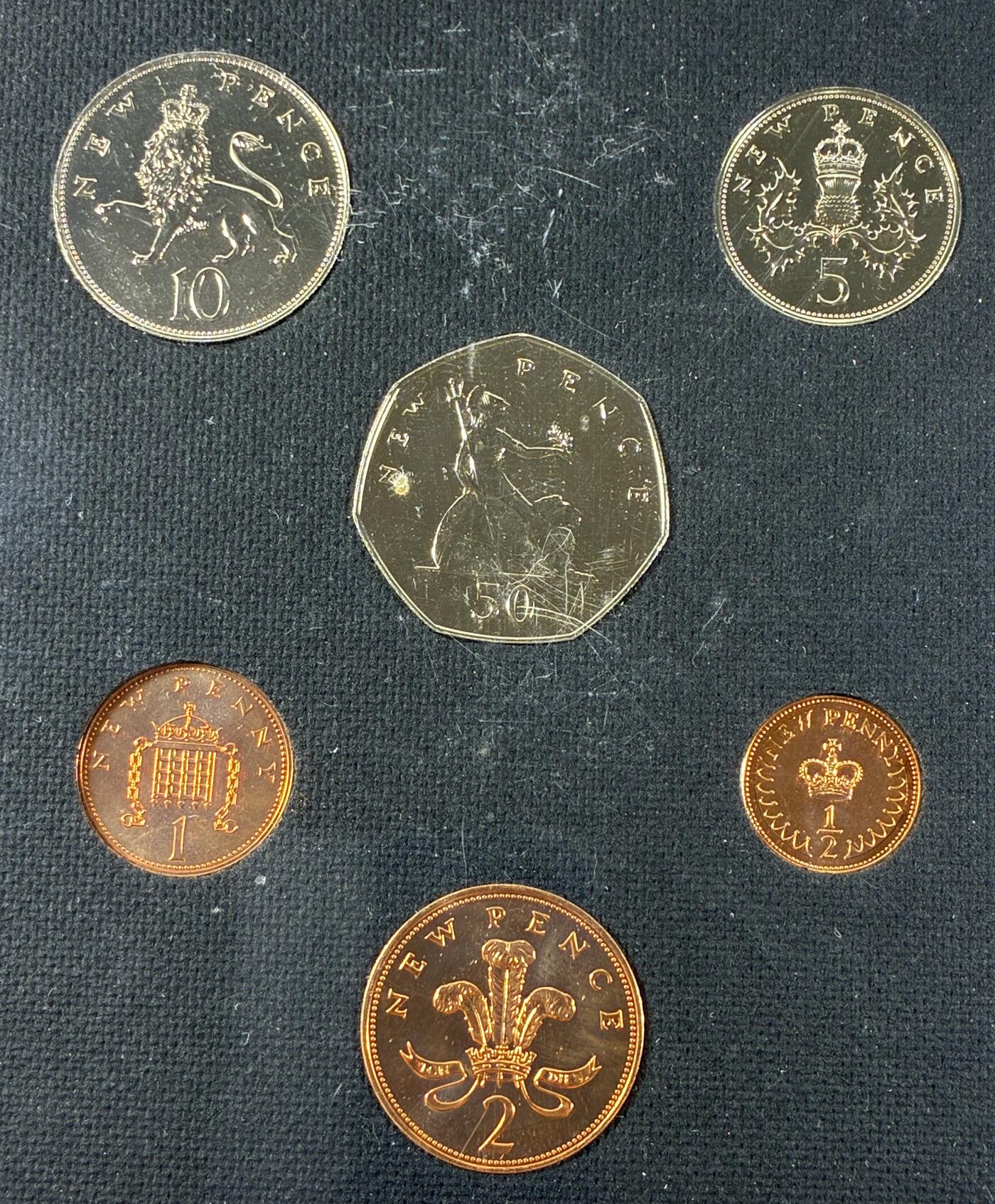 【雨安】【直播拍卖】【世界币章118期-裸币】2025-12-05 周五 19:30 保真 [现代套币] Great Britain 英国 套币 精制套币 1978年