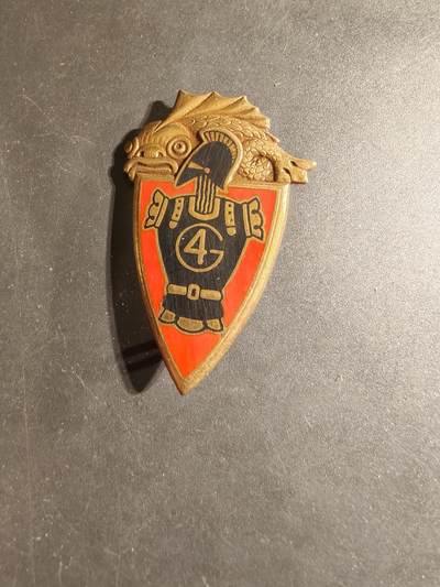 老王徽章第168期 - 法国第4工兵团证章