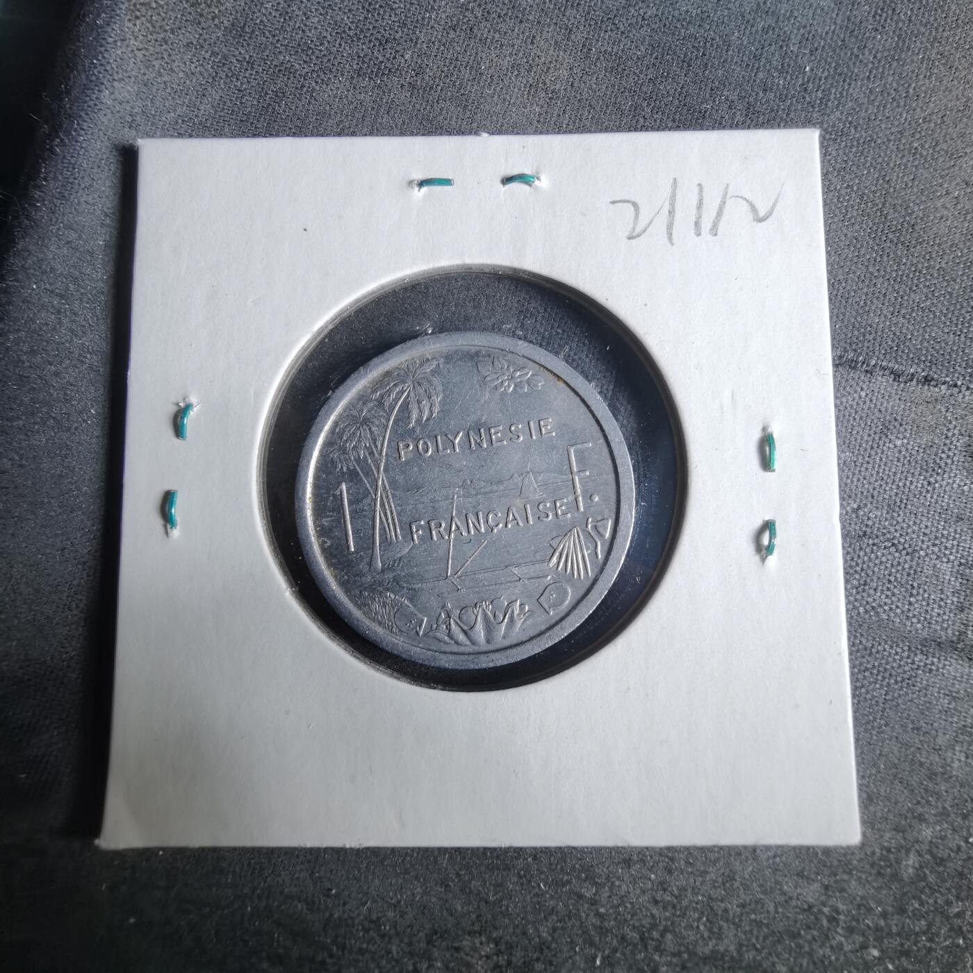 沼泽如烟--第921场 法属波利尼西亚1965年1法郎