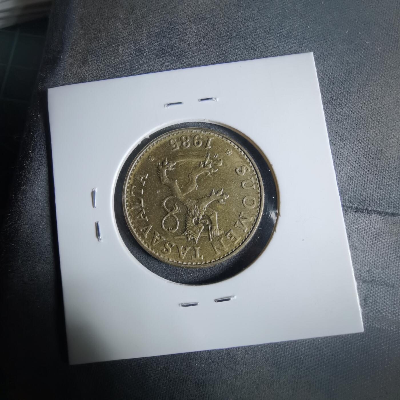 沼泽如烟--第921场 芬兰1985年50芬尼