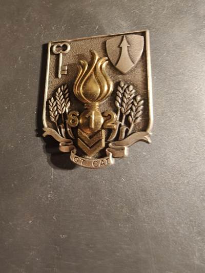 老王徽章第168期 - 法国陆军第612宪兵大队证章