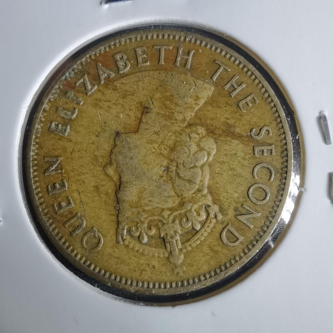 沼泽如烟--第921场 牙买加1965年1便士