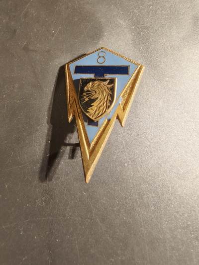 老王徽章第168期 - 法国第8通信团证章