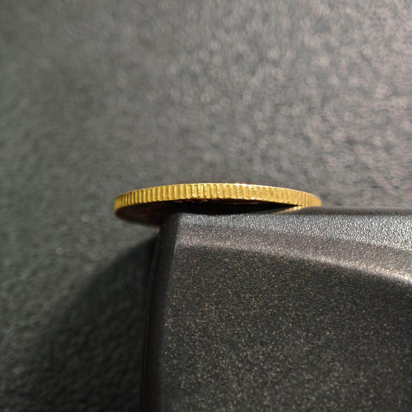 【德藏】世界币章拍卖第156期（拍品征集中~欢迎藏友联系） 1912年 英国索维林金币 917金 原光十足 直径约：21.9mm；重约：8g