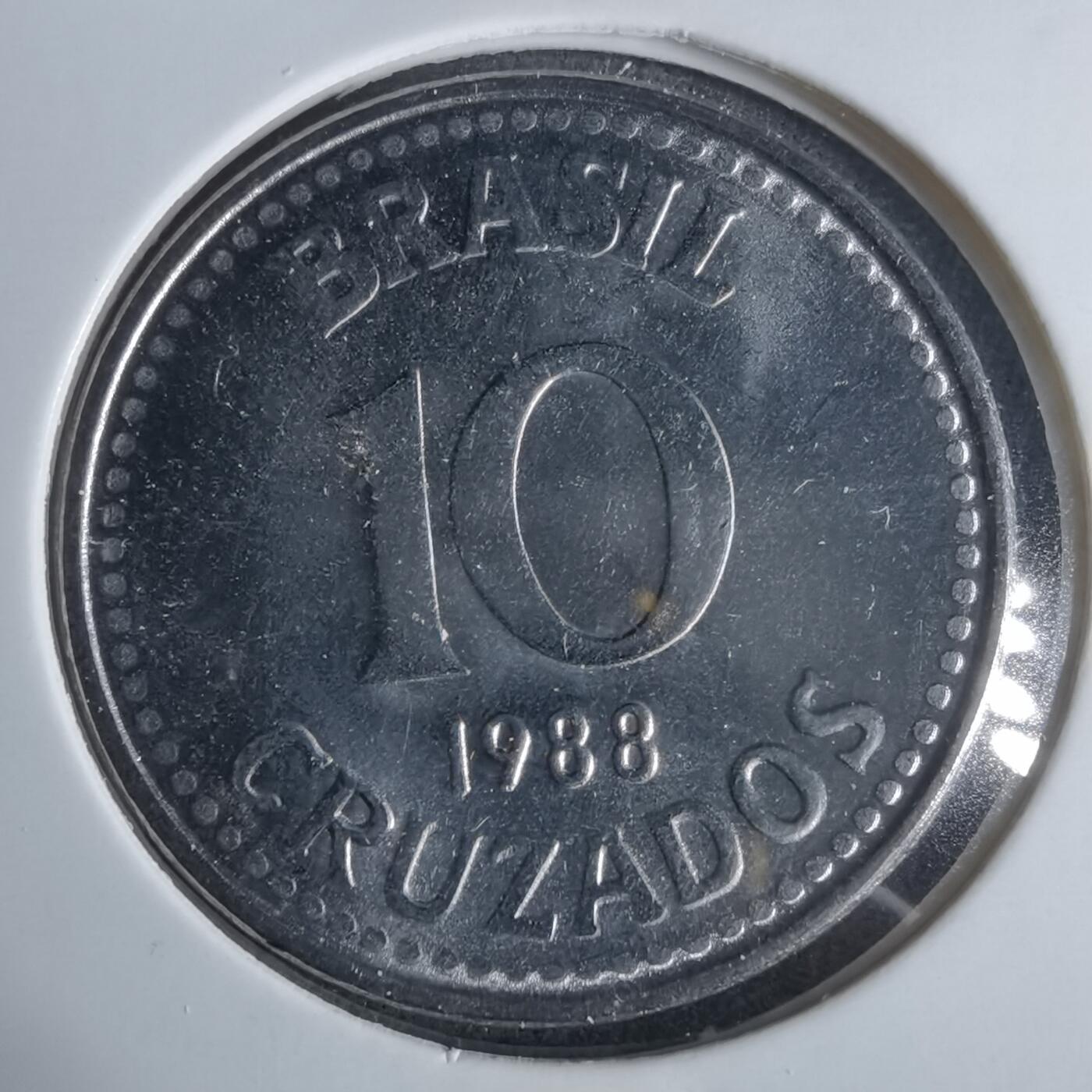 沼泽如烟--第921场 巴西1988年10克鲁扎多