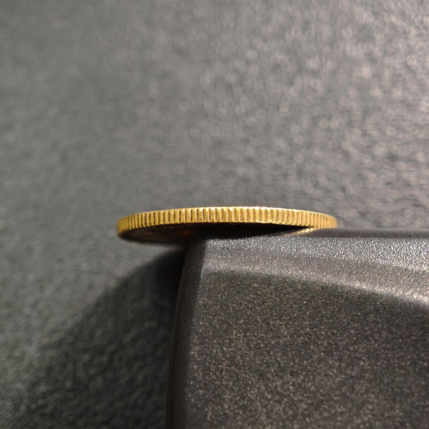 【德藏】世界币章拍卖第156期（拍品征集中~欢迎藏友联系） 1897年 英国索维林金币 917金 原味状态 直径约：22.2mm；重约：8g