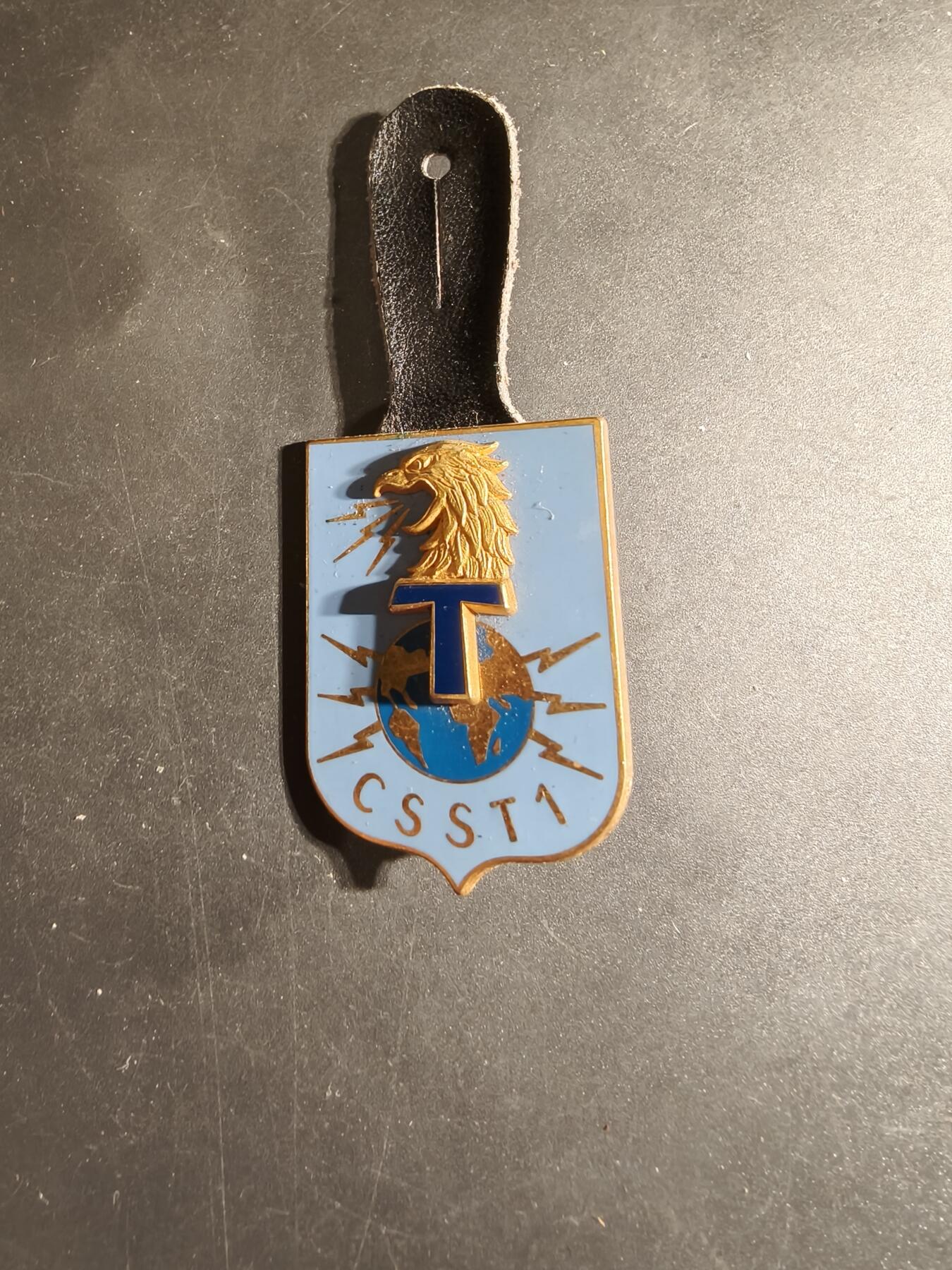 老王徽章第168期 法国第1通信信号处理中心证章