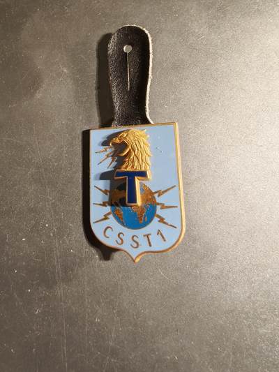 老王徽章第168期 - 法国第1通信信号处理中心证章