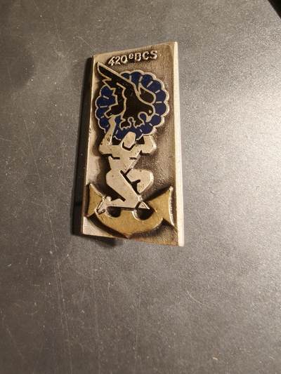 老王徽章第168期 - 法国第420指挥与支援营证章