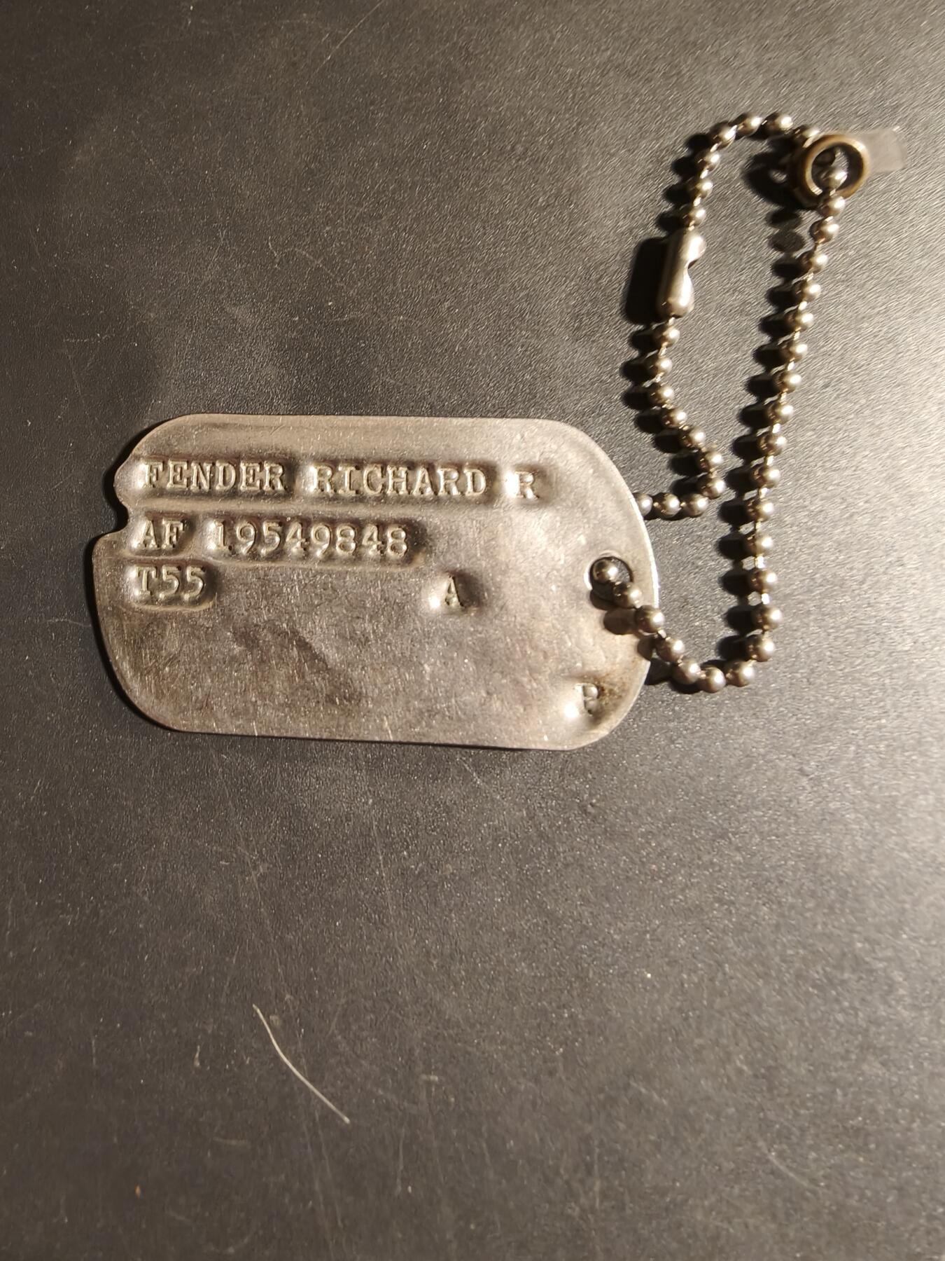 老王徽章第168期 美军狗牌     50年代    浸信会信仰