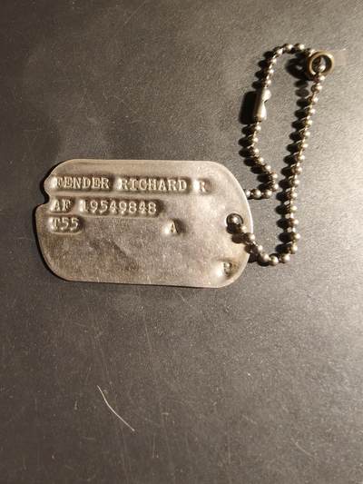 老王徽章第168期 - 美军狗牌     50年代    浸信会信仰