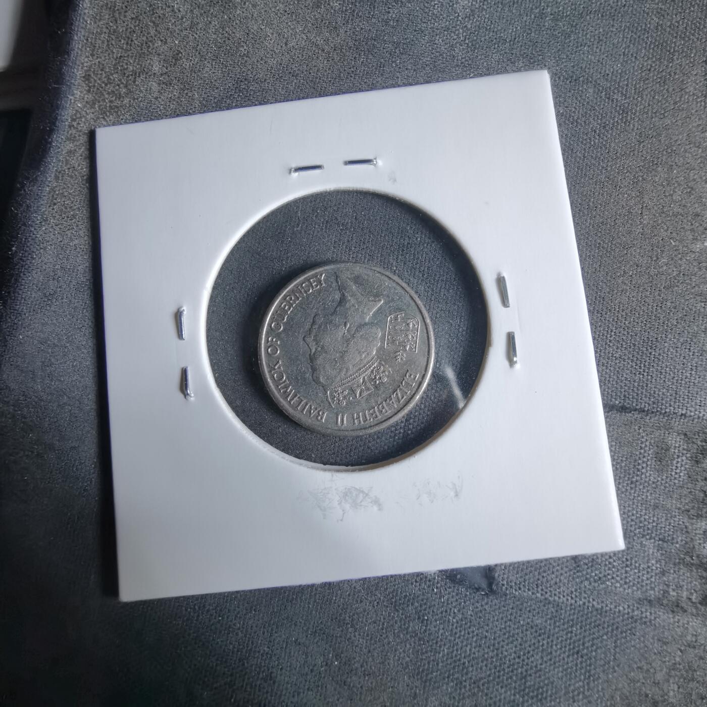 沼泽如烟--第921场 根西1990年5便士