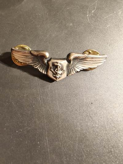 老王徽章第168期 - 美国空军军医技能章 925银 2英寸