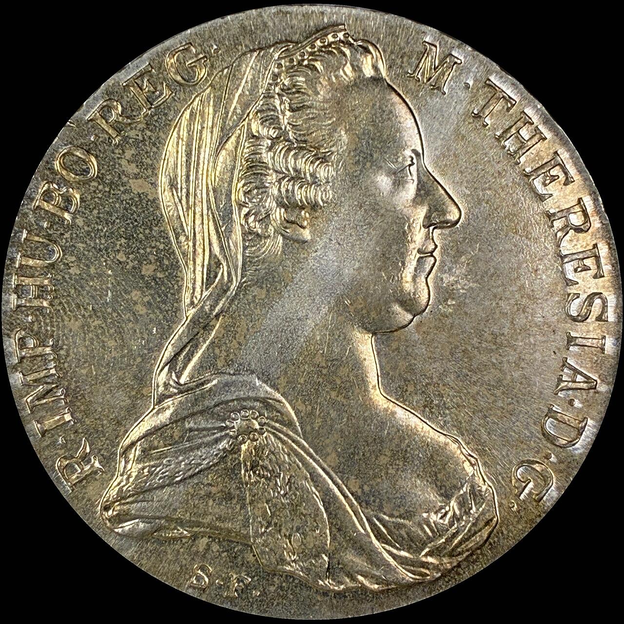 【雨安】【直播拍卖】【世界币章118期-裸币】2025-12-05 周五 19:30 保真 [裸币各国] Austria 奥地利 1泰勒 大奶妈