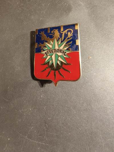 老王徽章第168期 - 法国第619道路交通团证章