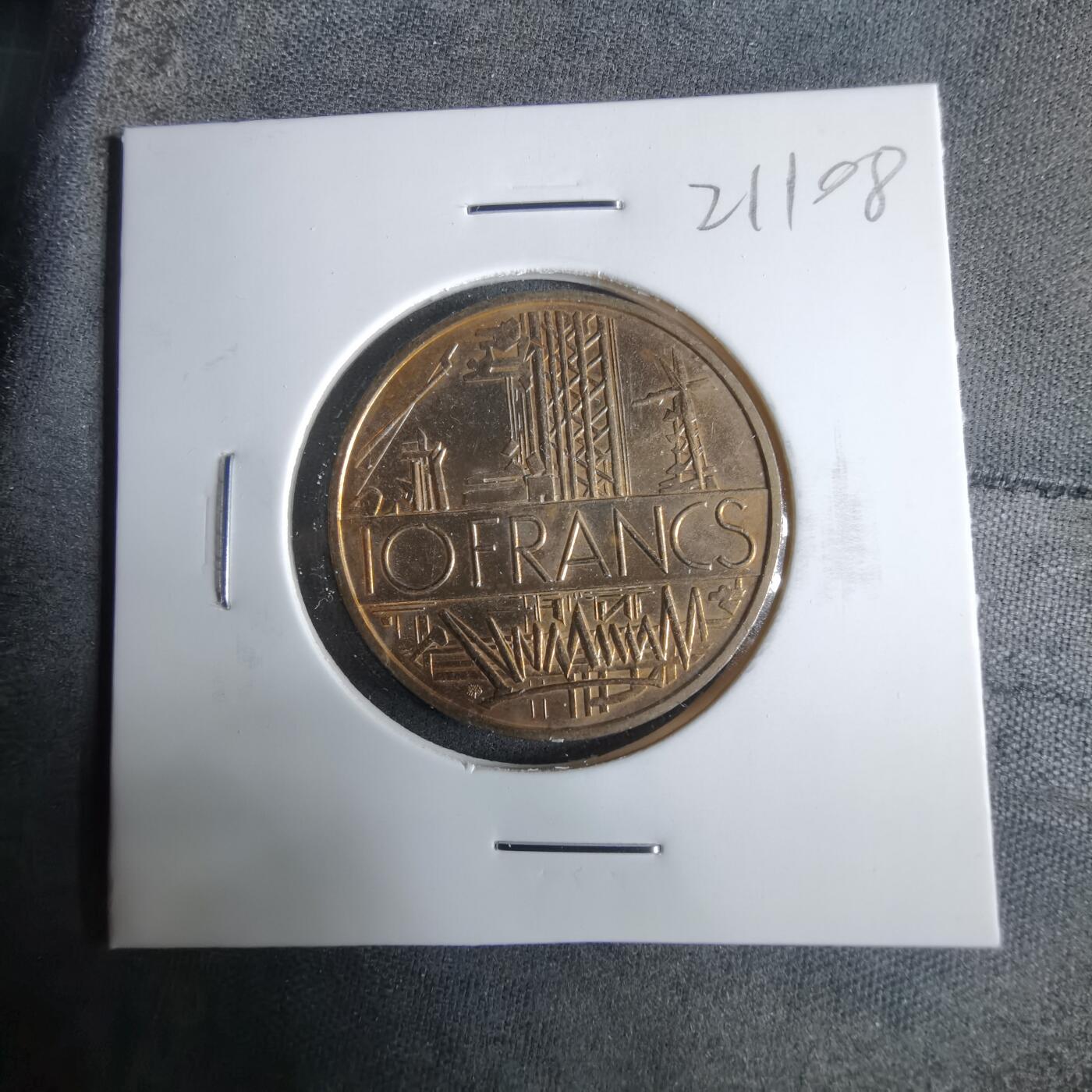 沼泽如烟--第921场 法国1976年10法郎