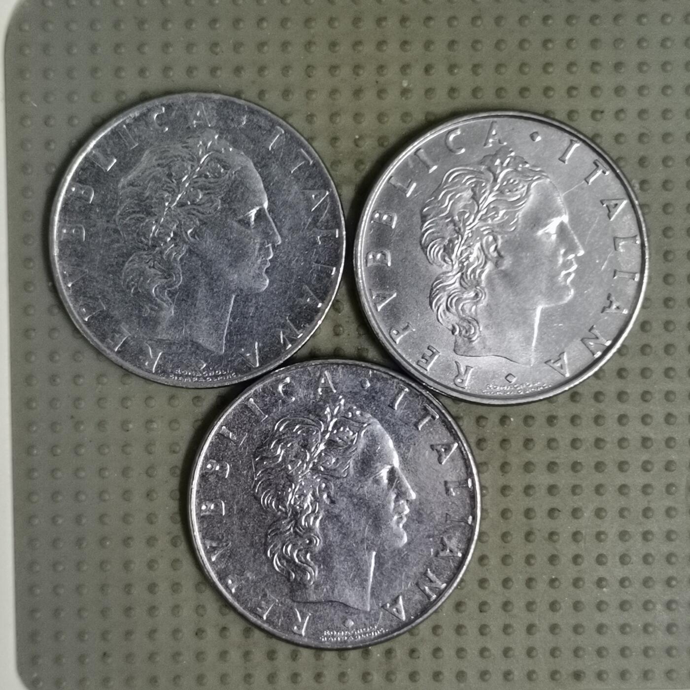 2025年第132场各国散币拍卖（总第132场） 意大利50里拉3枚