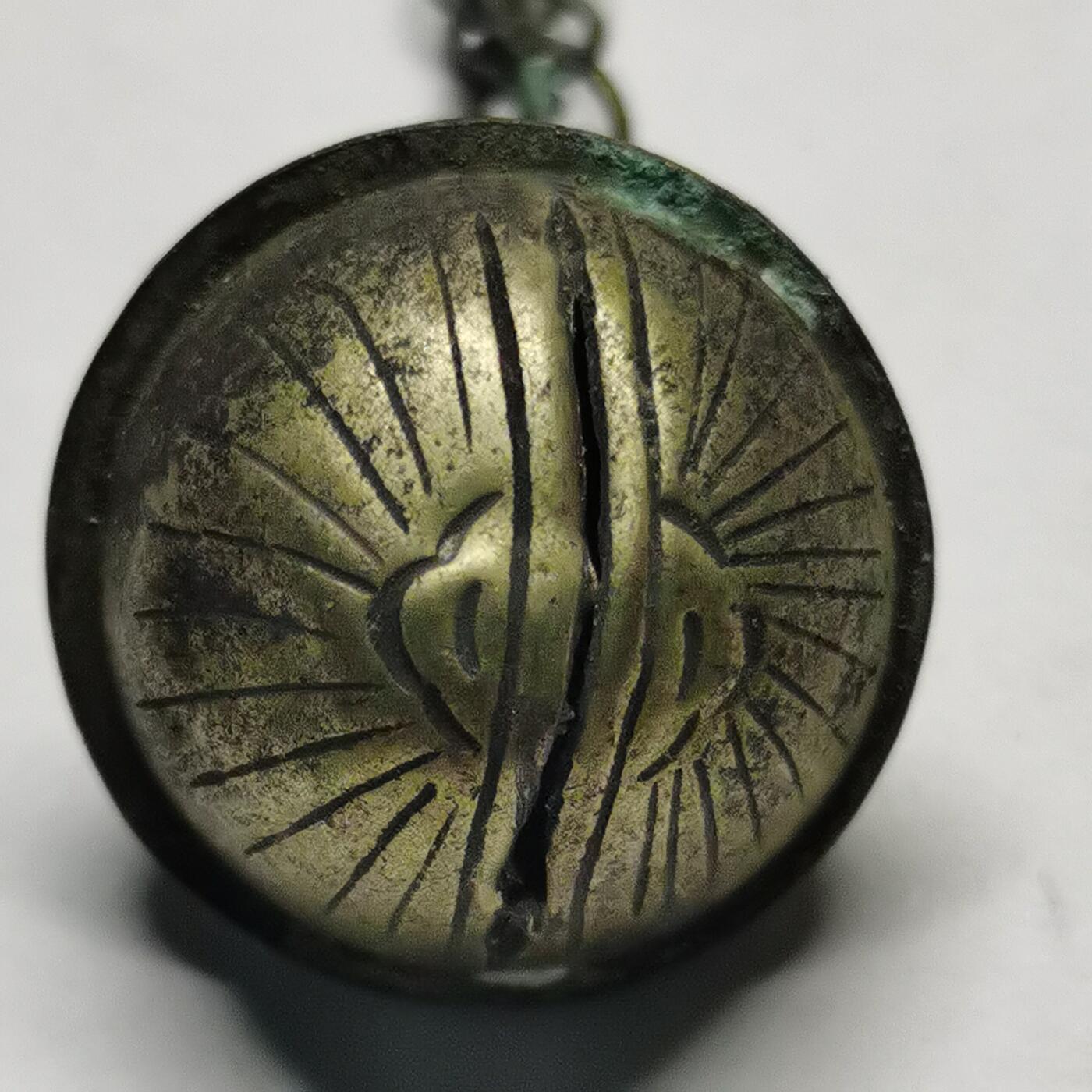 杂件专场86期 清代老银铃铛链