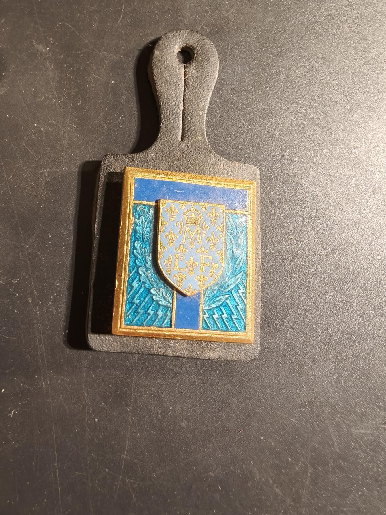 老王徽章第168期 法国蒙塔日通信兵学校证章