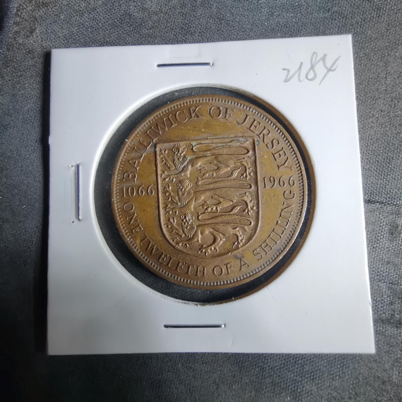 沼泽如烟--第921场 泽西1966年十二分之一先令