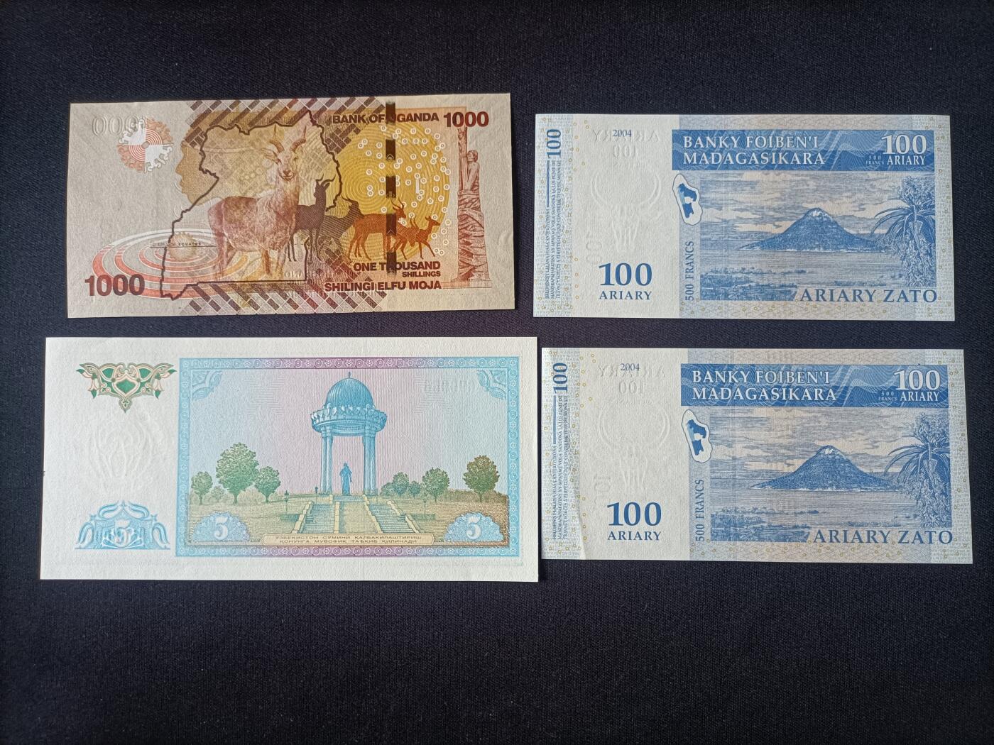 【游宝拍卖】乙巳蛇年92期 第四季首拍场  乌干达/乌兹别克/马达加斯加 AU/AU-