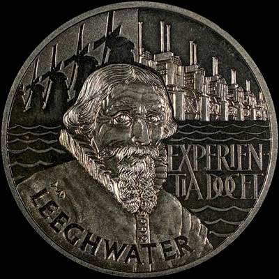 【雨安】【直播拍卖】【世界币章118期-裸币】2025-12-05 周五 19:30 保真 - [现代裸币] Netherlands 荷兰 现代 2.5埃居 1993年