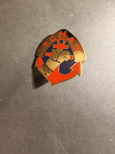 老王徽章第168期 - 法国乍得行进团证章