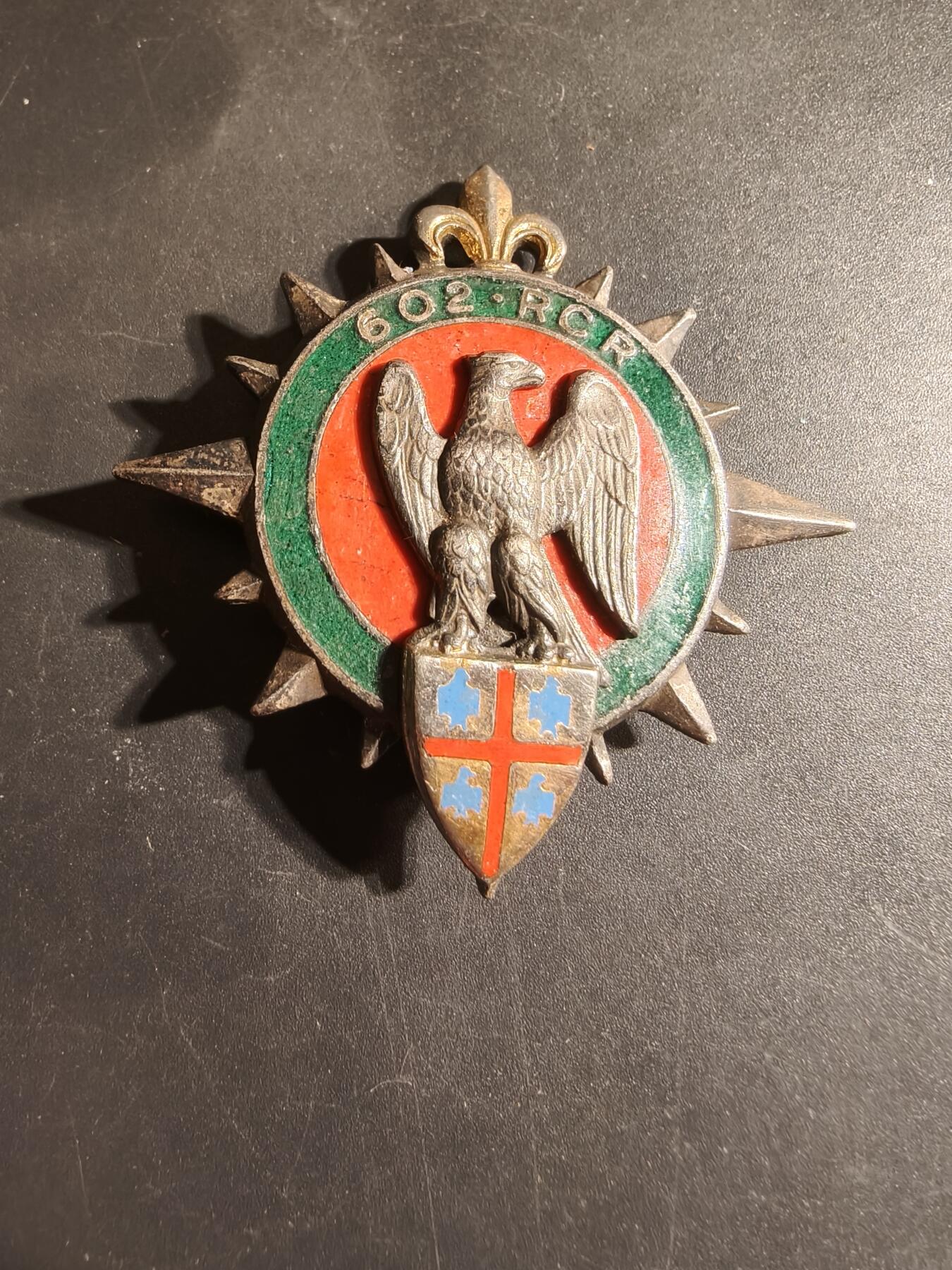 老王徽章第168期 法国第602区域勤务团证章