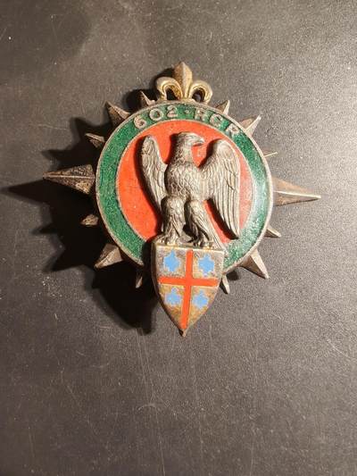 老王徽章第168期 - 法国第602区域勤务团证章