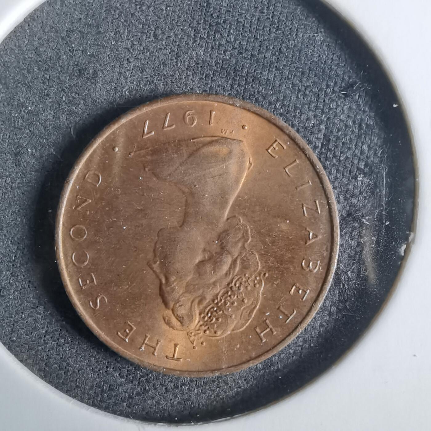 沼泽如烟--第921场 马恩1977年半便士FAO纪念币