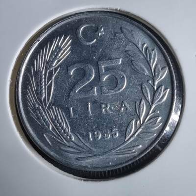 沼泽如烟--第921场 - 土耳其1985年25里拉