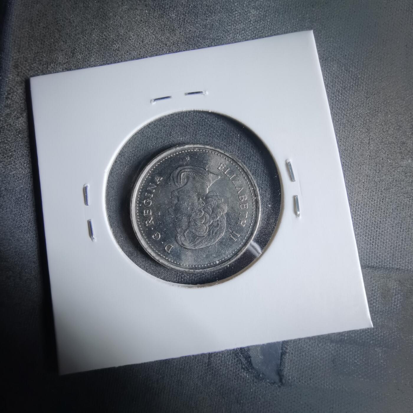 沼泽如烟--第921场 加拿大2005年5分纪念币