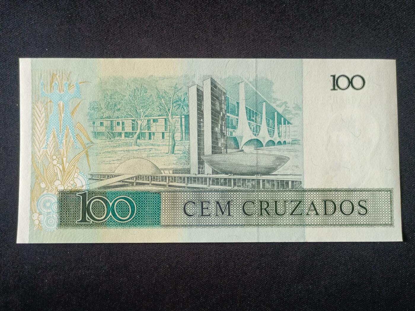 【游宝拍卖】乙巳蛇年92期 第四季首拍场  巴西-100克鲁扎多【全新UNC】