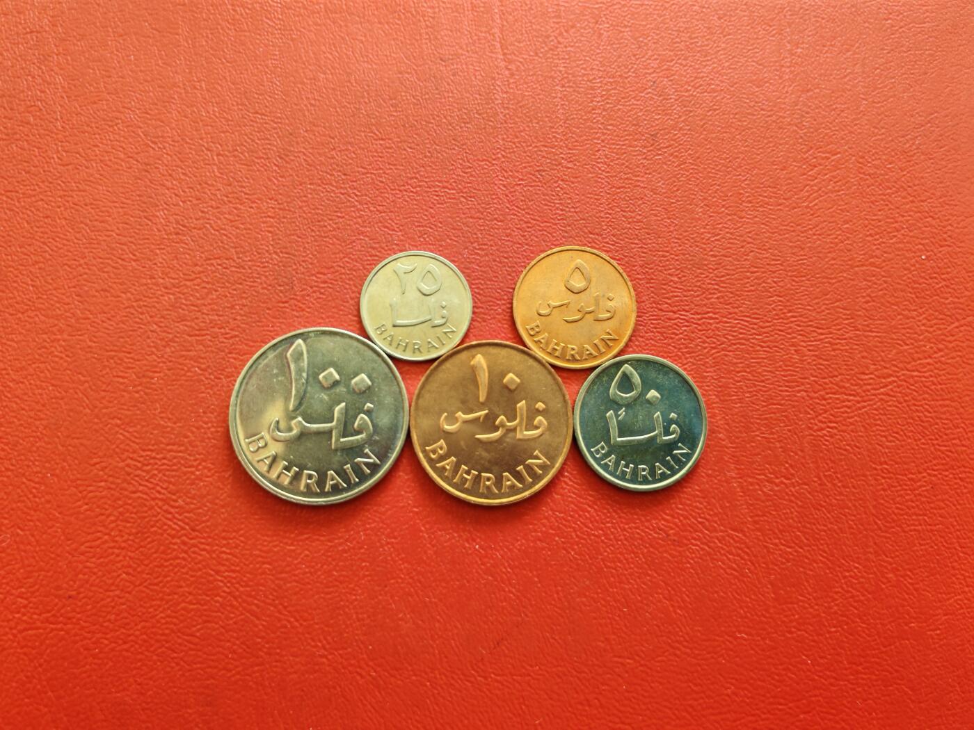 【云涧收藏】第八十二场 巴林1965年5枚，BU