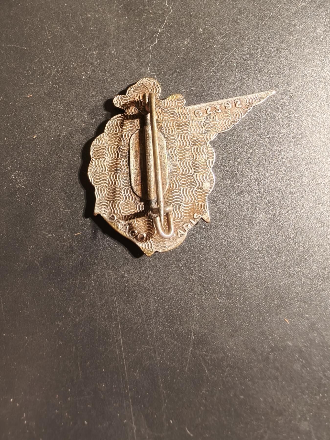 老王徽章第168期 法国第1波兰伞兵旅证章    该旅成立于1941年，在二战期间隶属于波兰流亡政府的武装力量。