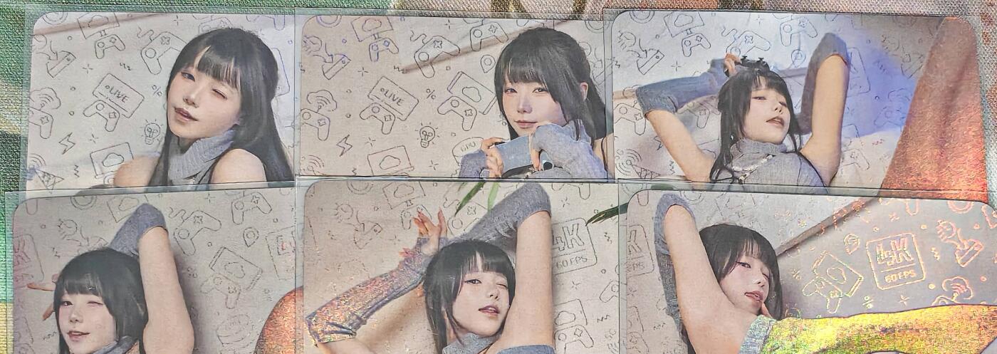 老板带我见世面，我给老板好拍场.零佣收拍第不知道多少期 cos卡六张（咬一口兔娘）