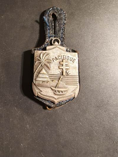 老王徽章第168期 - 法国海军陆战队法属波利尼西亚太平洋步兵营证章