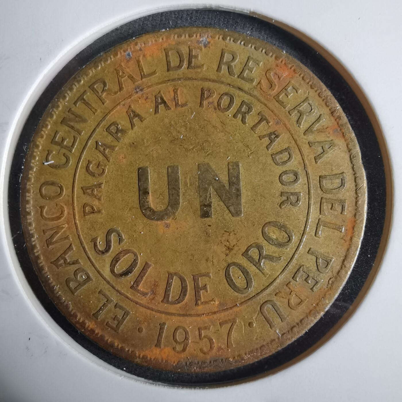 沼泽如烟--第921场 秘鲁1957年1索尔