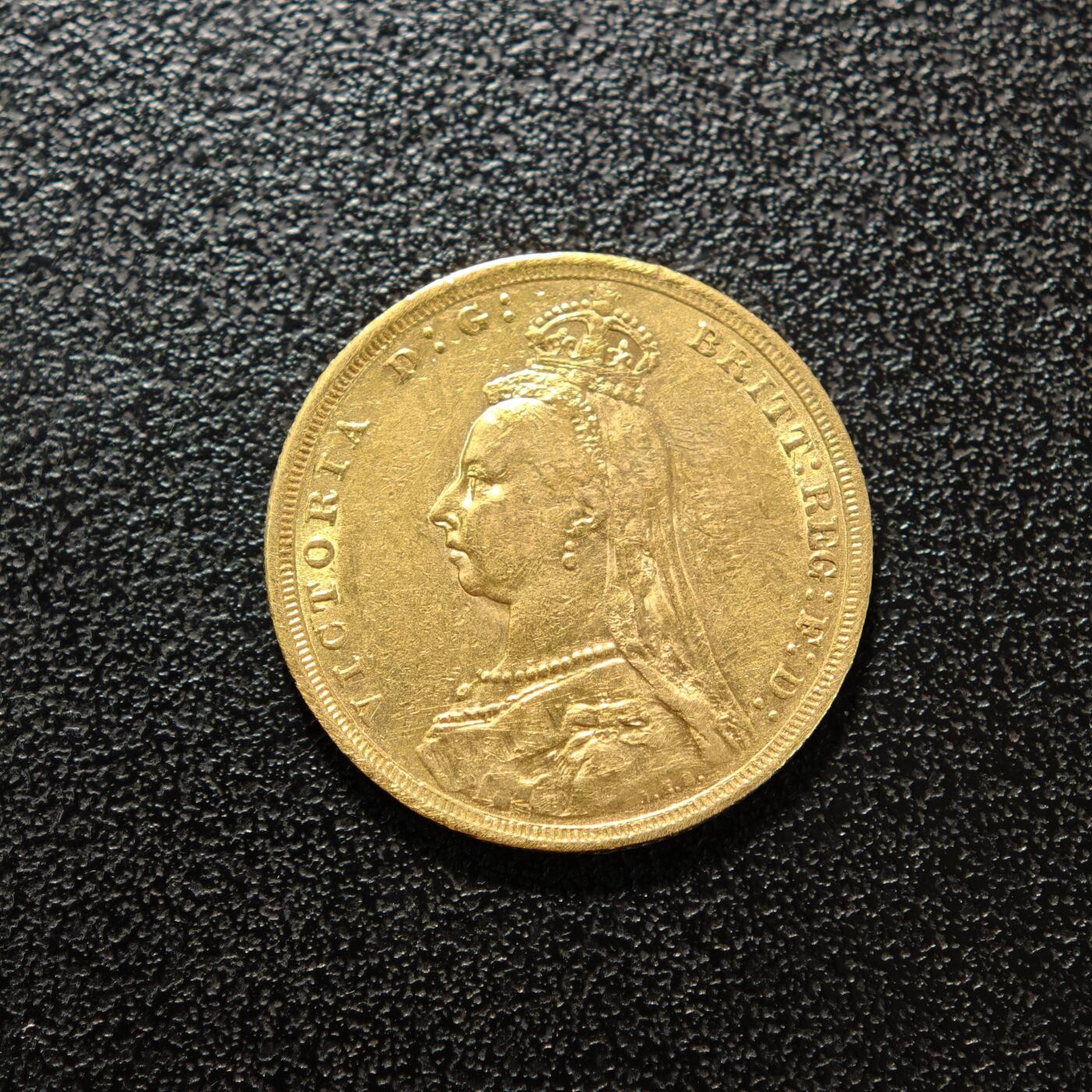 【德藏】世界币章拍卖第156期（拍品征集中~欢迎藏友联系） 1888年 英国索维林金币 917金 原光十足 直径约：22.1mm；重约：8g