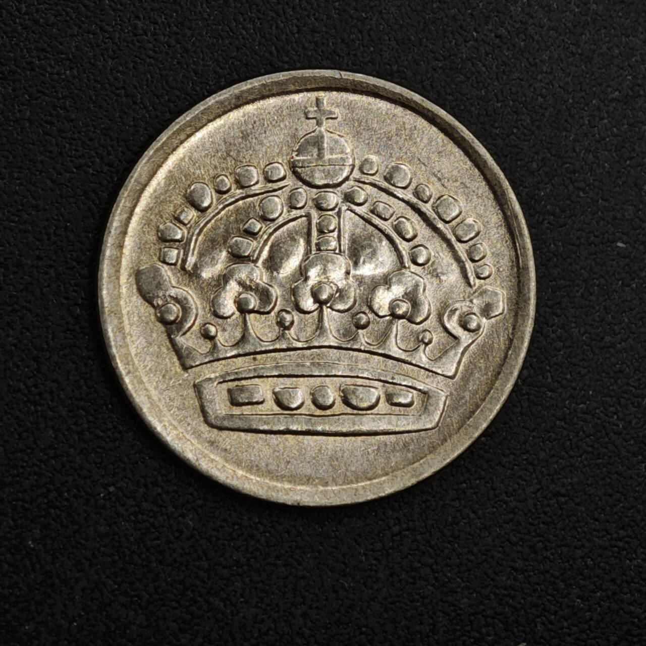 【淘币小摊】实时拍第八百一十八拍   散币小银币场   满百包邮可预留二周 每周一统一发货   瑞典1959年10欧尔银币