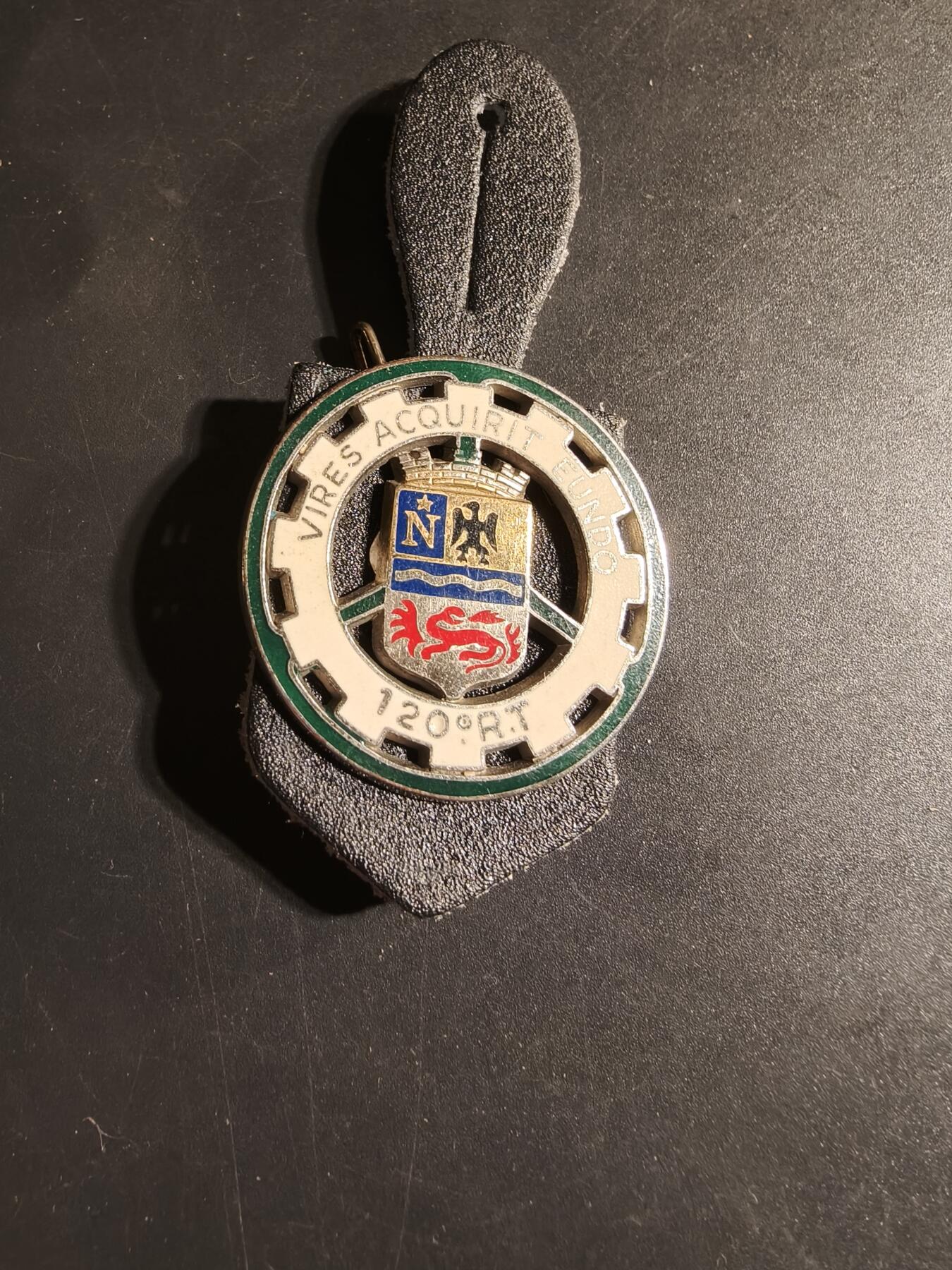 老王徽章第168期 法国第120铁路运输团证章