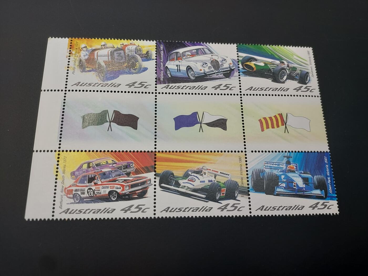 理想集藏 / 博彦收藏   12月10日 8点 邮票专场 全场包邮 澳洲 汽车邮票一组 全新