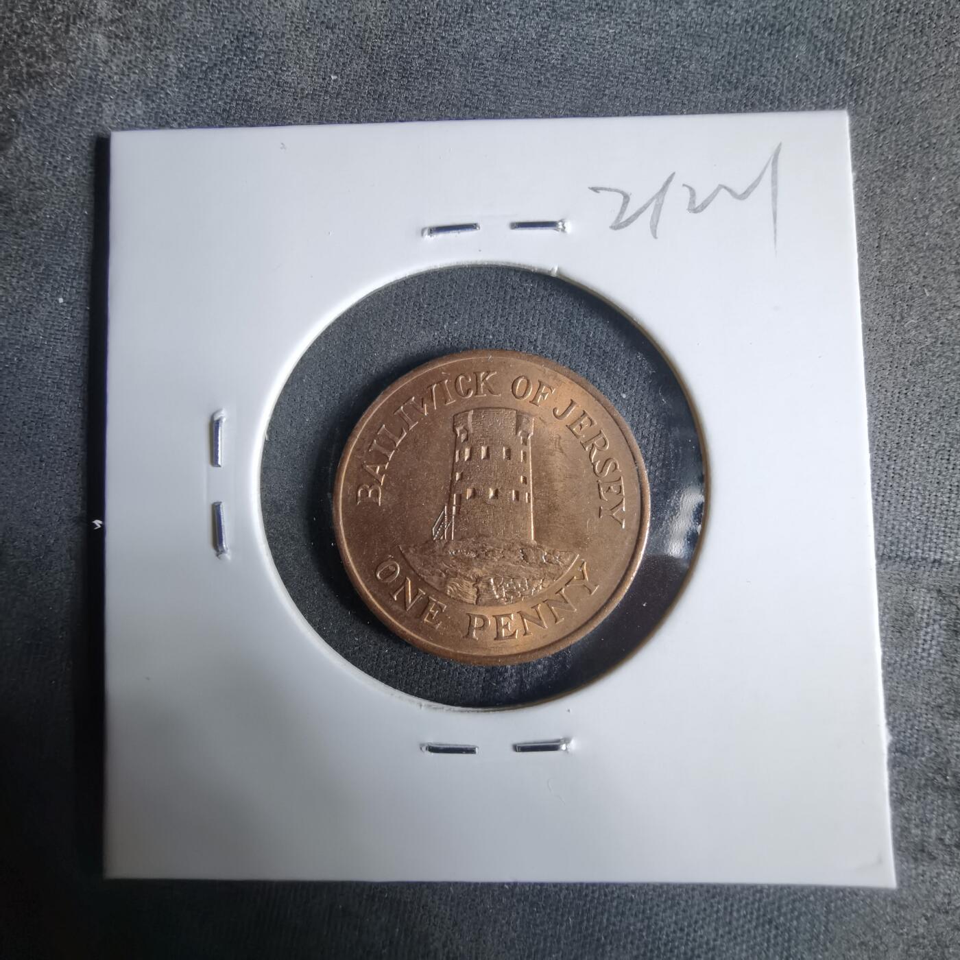 沼泽如烟--第921场 泽西1983年1便士