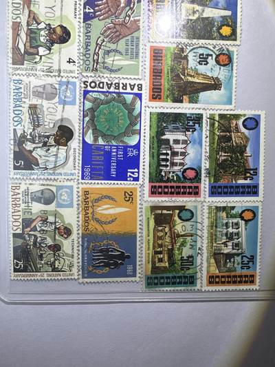 12.26邮票专场 巴巴多斯信销散票20枚