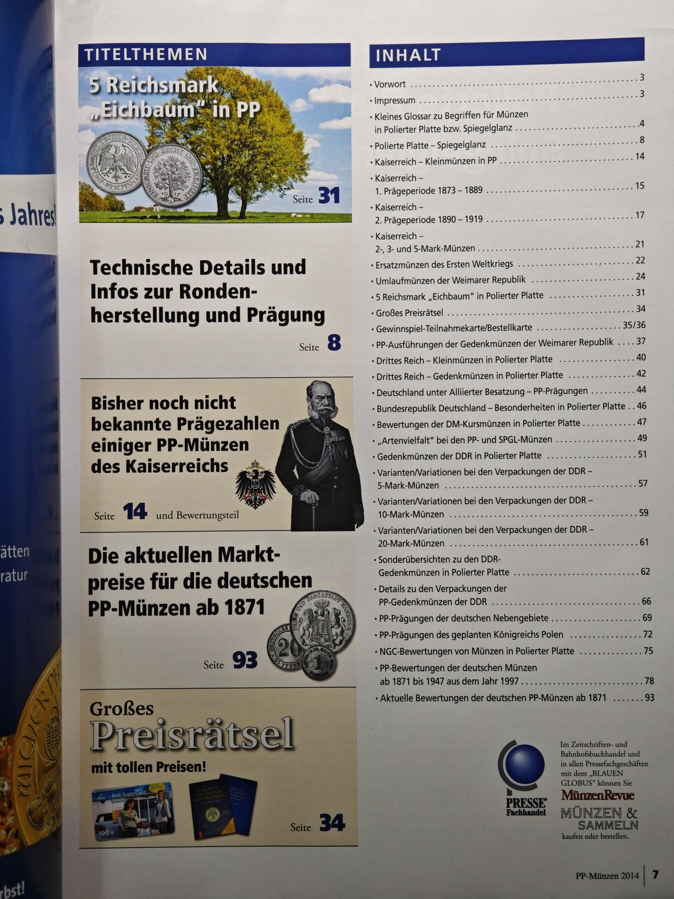 【德藏】世界币章拍卖第156期（拍品征集中~欢迎藏友联系） 97新 德国精制币收藏专刊 本书亮点不仅限于钱币知识，还有1871年后的众多硬币介绍及参考价格 铜版纸印刷 全书约132页